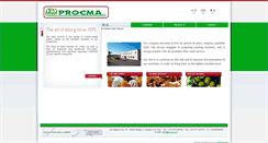 Desktop Screenshot of procma.it